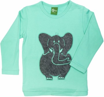 Schattig shirt met olifant print